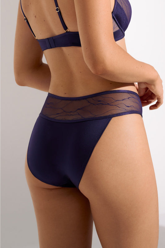 Lisca Nightscape Glamour Violet Brief Panty
