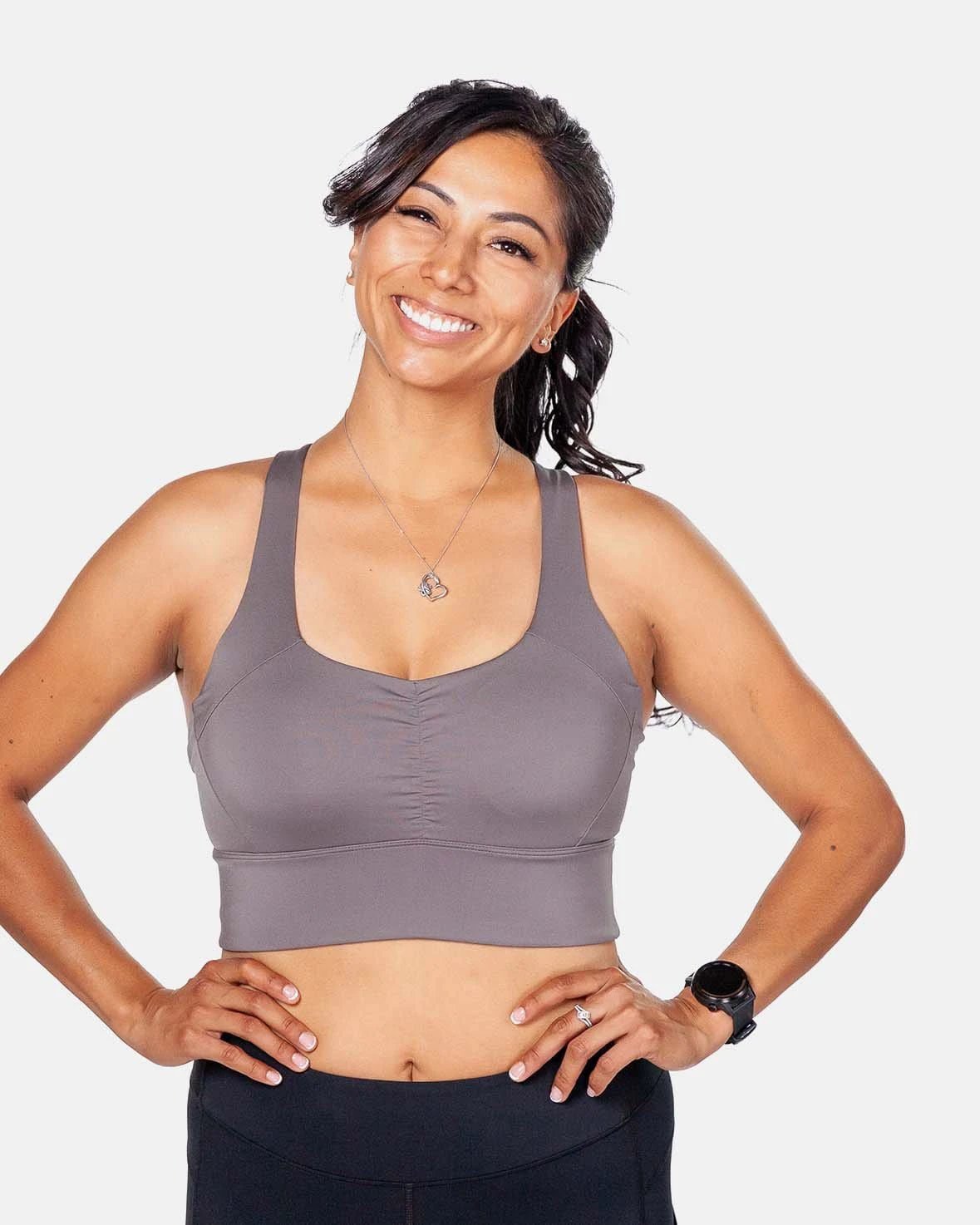 Gametime Bra – Magnetic Gray by Handful