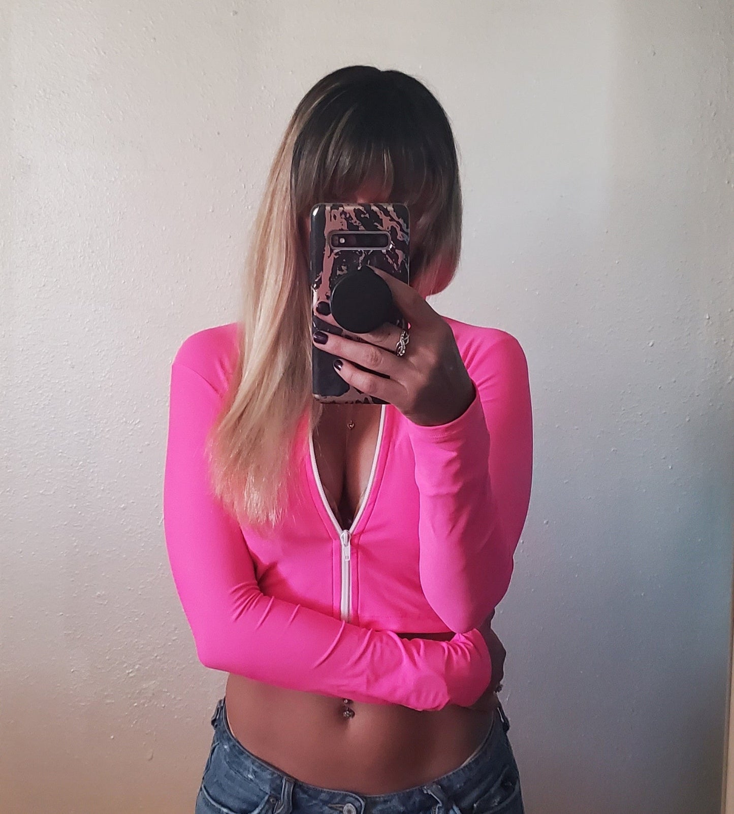 Adelaide Crop UV Swimshirt by Kadan Swimwear the Label