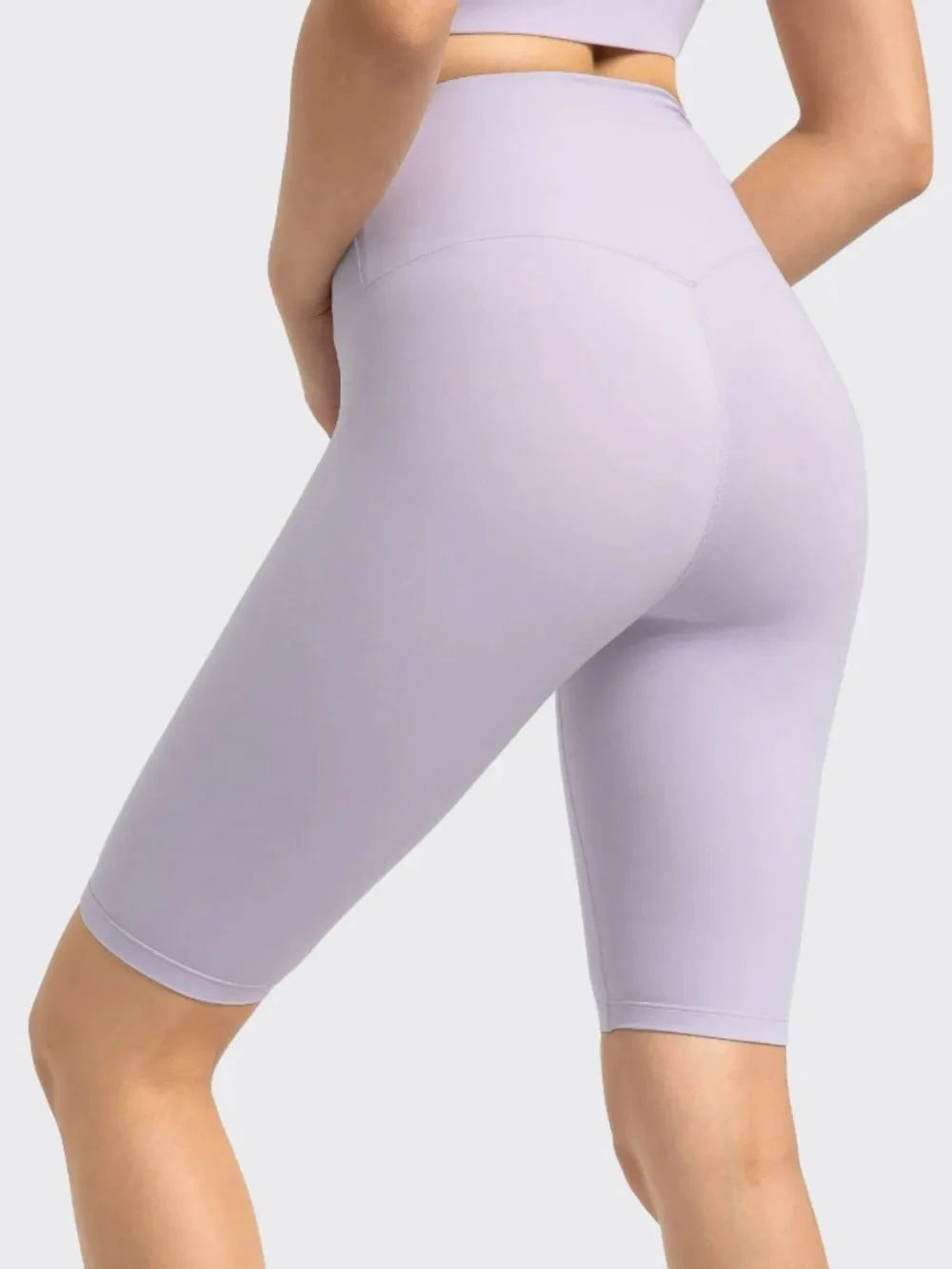 Millennia High Rise Wide Waistband Active Shorts by Coral Cove by Lakeshore Lifestyles