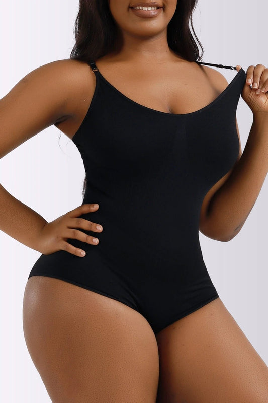 Full Size Spaghetti Strap Shaping Bodysuit by Trendsi