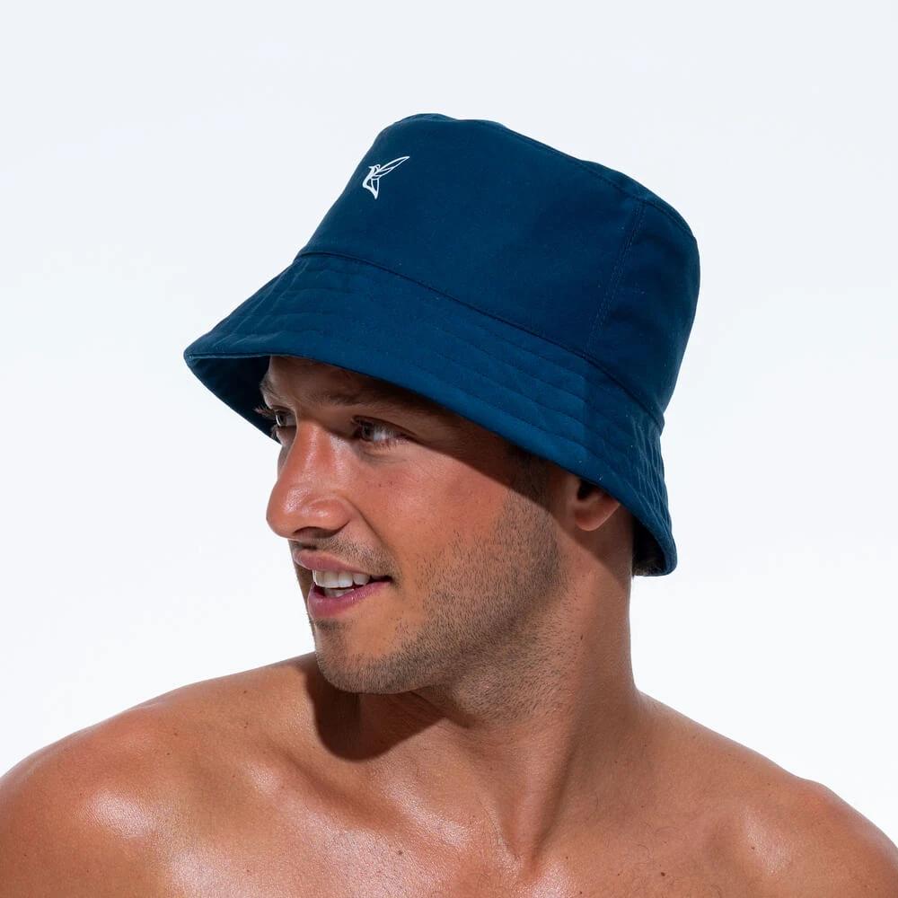 Mens Bucket Hat | 100% Cotton Twill | Deep Ocean by Live Kolibri