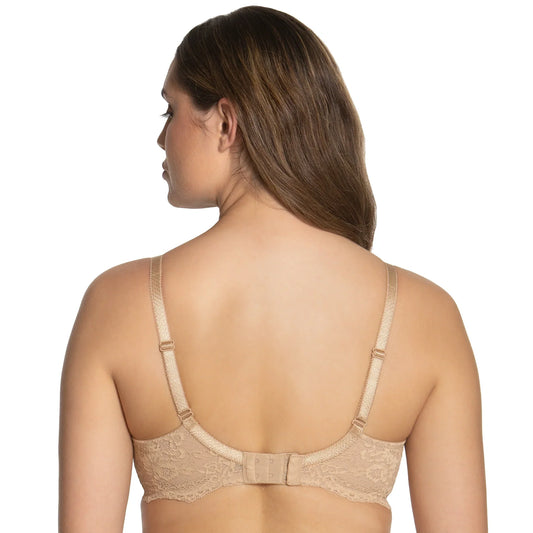 Dominique Lena Nude Everyday Hidden Underwire Seamless Lace Minimizer