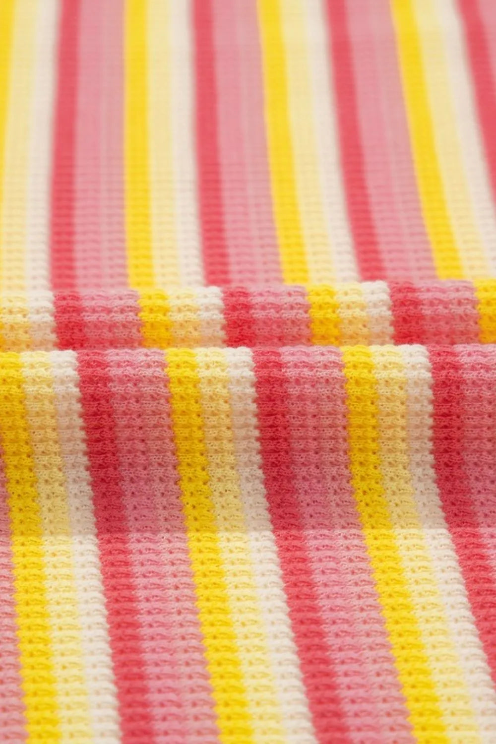 Striped Round Neck Short Sleeve Top and Pants Set by Trendsi