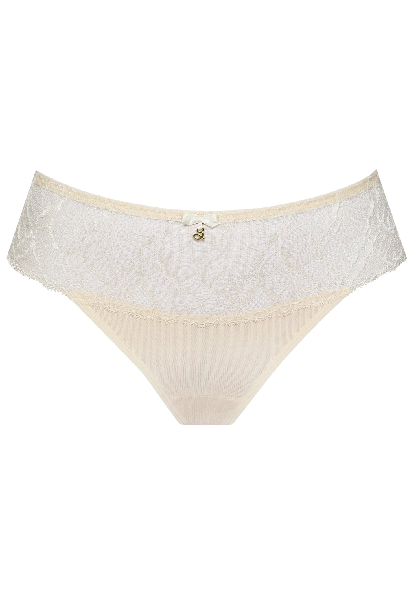 Mid‑Rise Mesh String Panty Samanta Amelia Sponge Cake by Samanta Lingerie