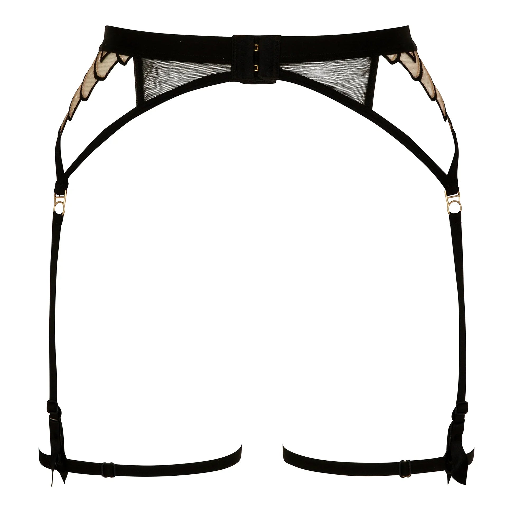 Sheer Mesh Garter Belt Atelier Amour Cosmic Dream-3