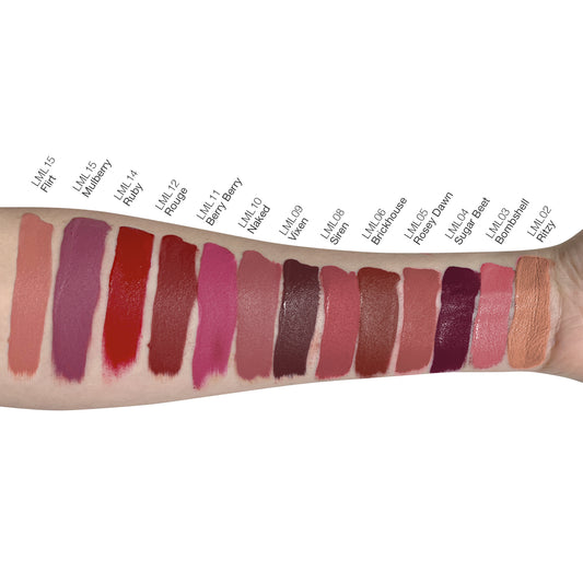 Liquid to Matte Lipstick - Mulberry by Ansley Effect – view 2