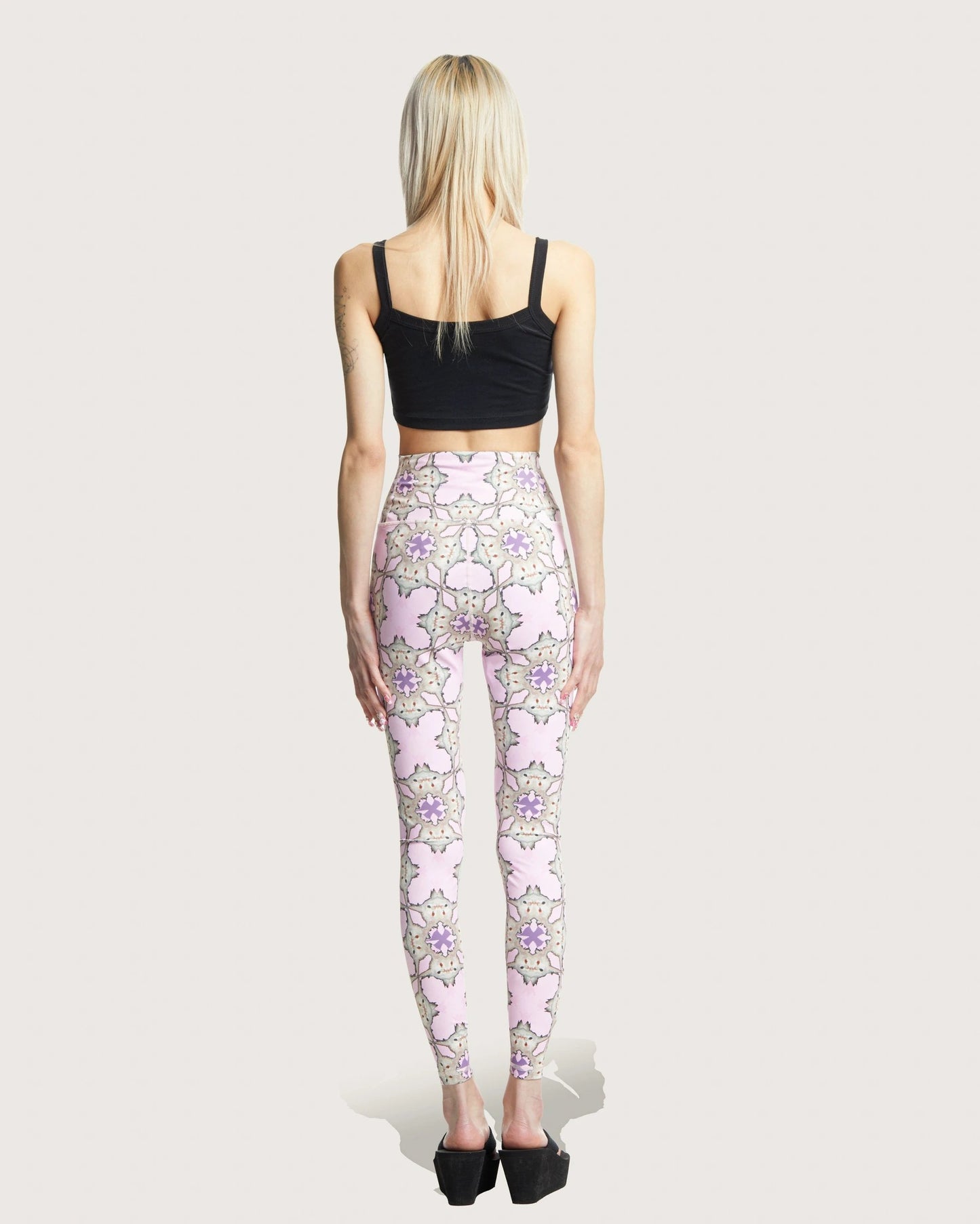 Pink Purrfection Sculpt Leggings by Cats n Scribbles