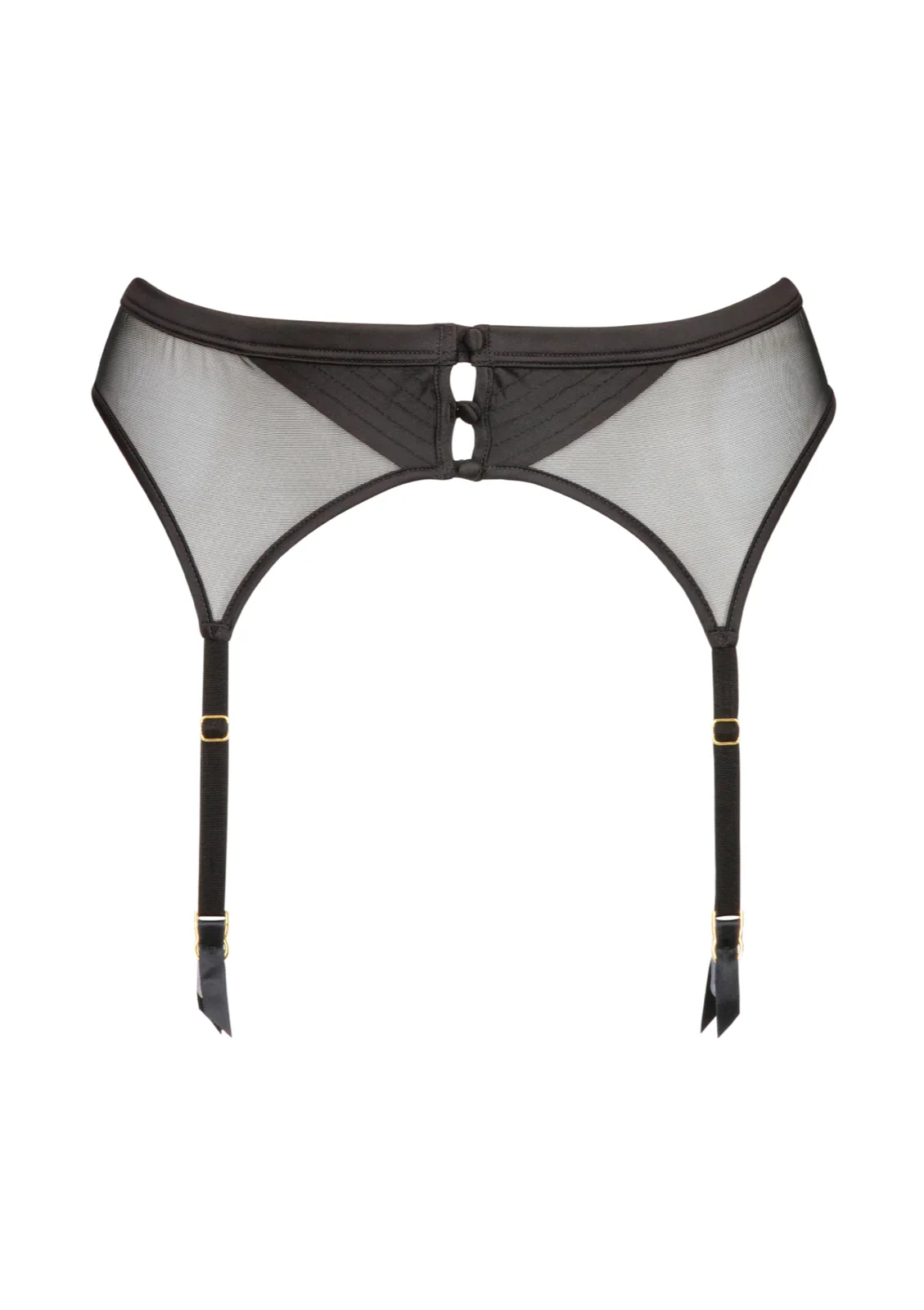 Sheer Mesh Garter Belt Atelier Amour Douce Insomnia