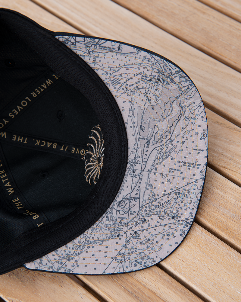 Black UPF Lite Cap by Line In The Sand Swim