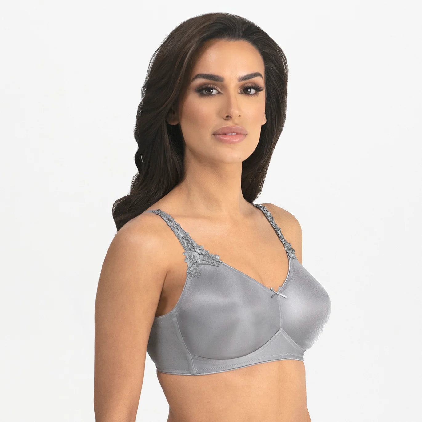 Everyday Wireless Minimizer Bra Dominique Jilian Gray-0