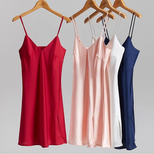 Soline Ease V-Neck Short Slip Nightdress