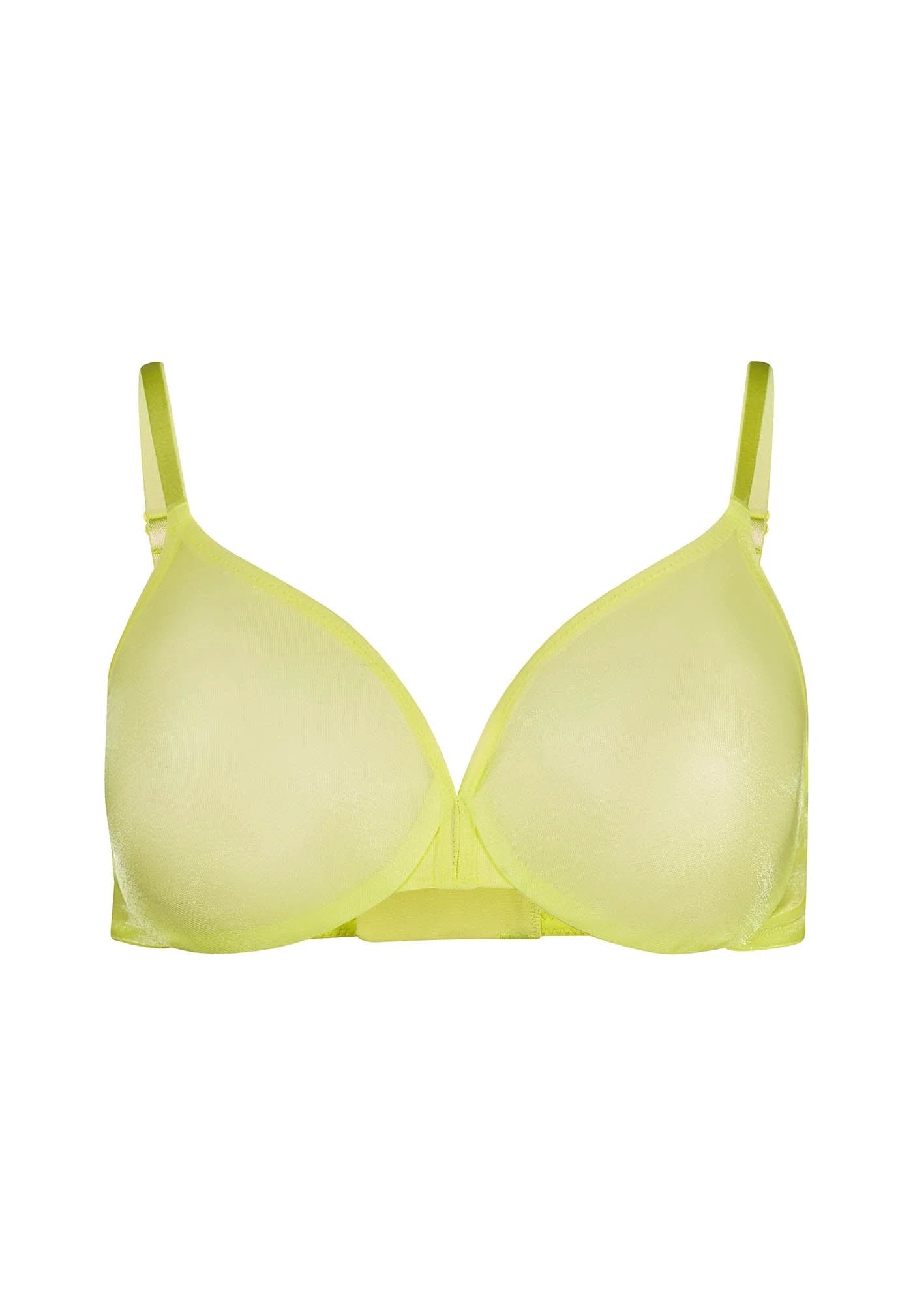 Gossard Glossies Sunny Lime Sheer Bra by Gossard Lingerie