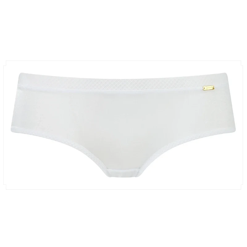 Sheer See Through Shorts Panty Gossard Glossies White by Gossard Lingerie