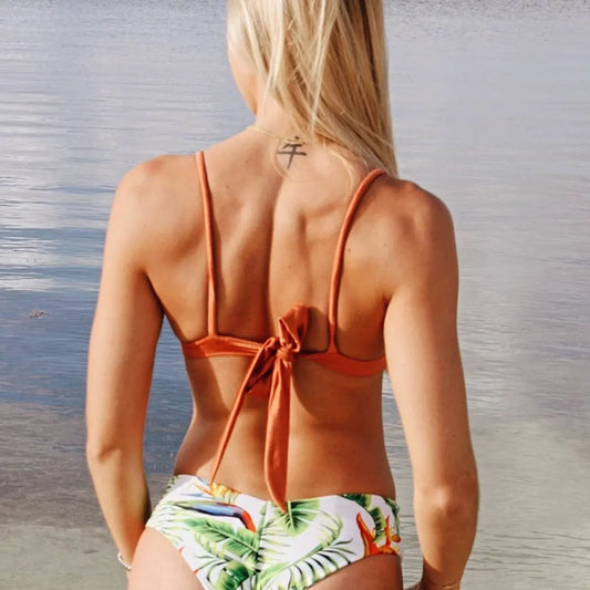 Beach Bay Triangle Top by Kadan Swimwear the Label