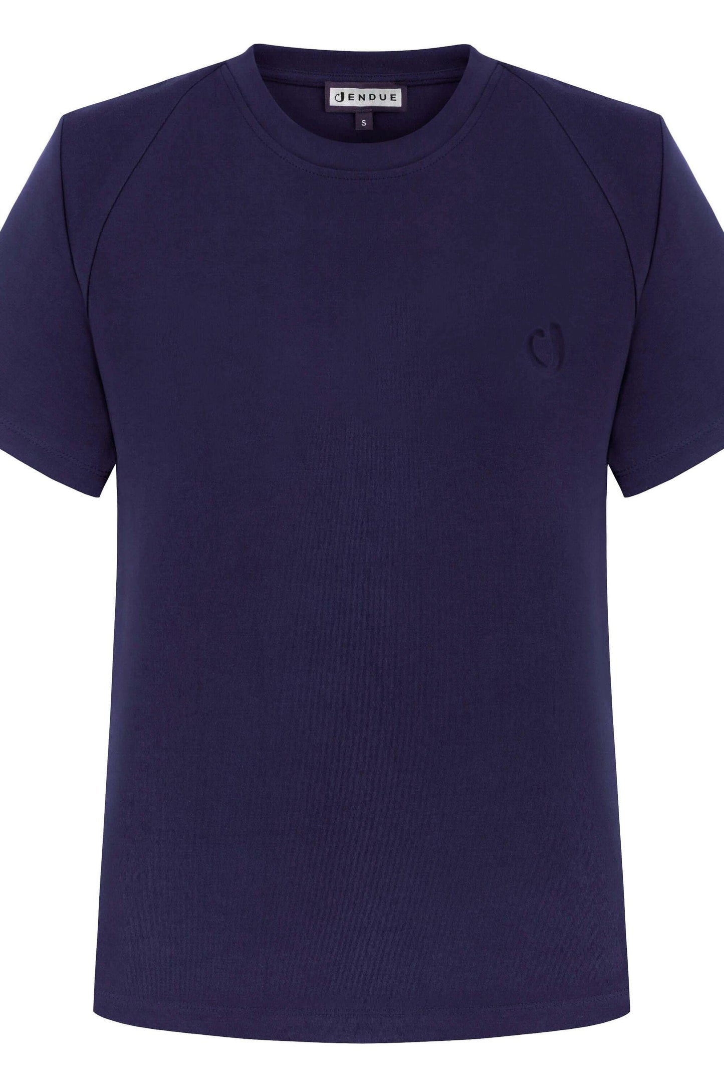 JENDUE Lena Denim T-shirt - White, Black, Grey, Purple by Jendue