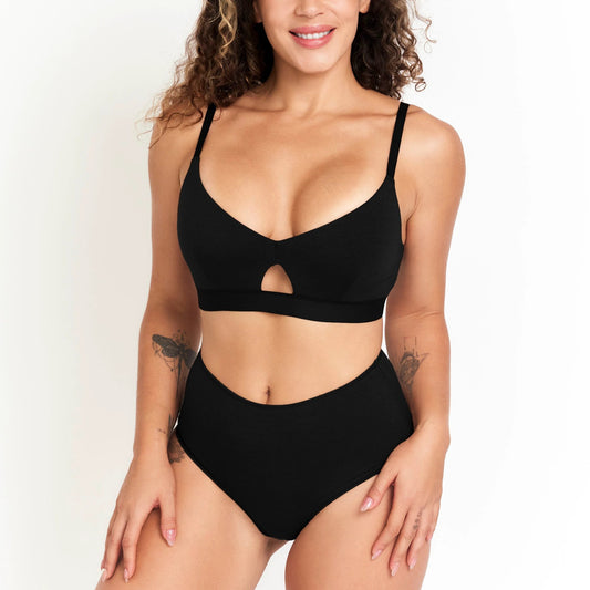 EcoHemp High-Rise Brief - Naturally Breathable Comfort with Hemp and Organic Cotton by Net Positive