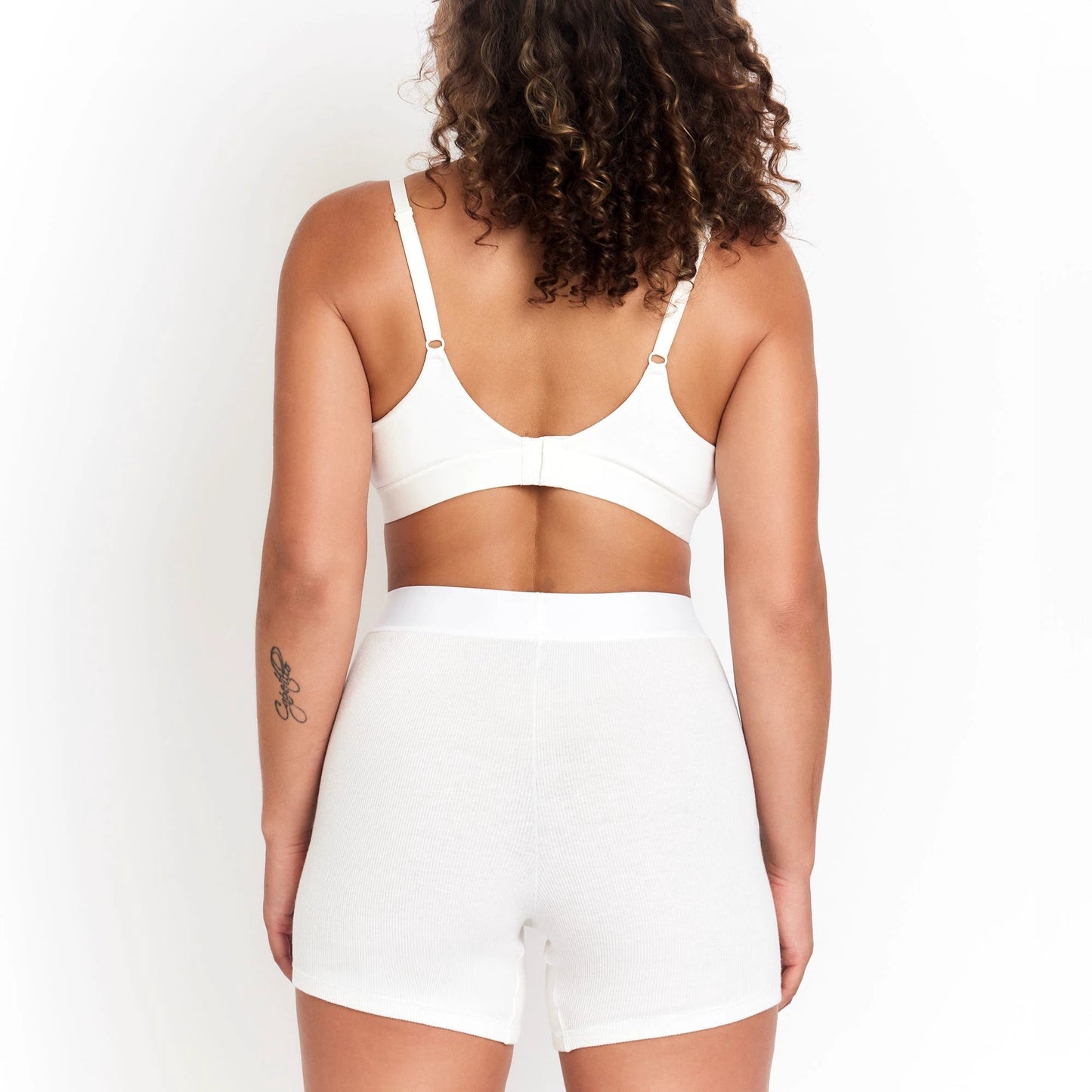 EcoSoft Organic Rib Cotton Boyshorts for Women - Hypoallergenic, Moisture-Wicking and Breathable for Sensitive Skin and Comfort by Net Positive