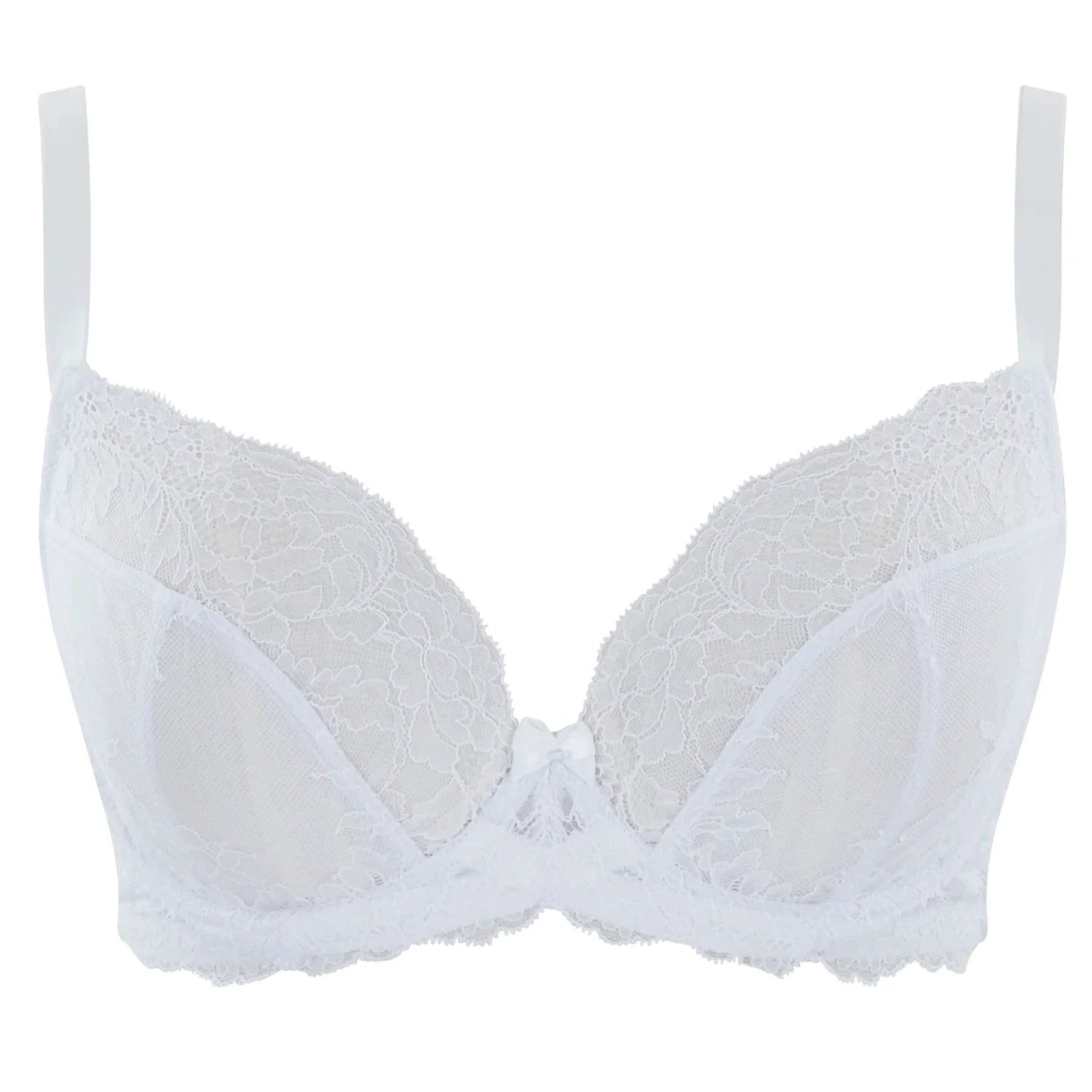 Panache Ana Plunge Sheer Lace Bra by Panache Lingerie