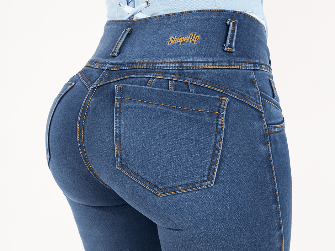 PUSH UP JEAN MHS0070 - Ansley Effect