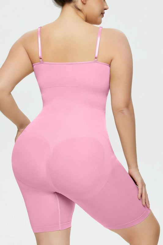 Full Size Spaghetti Strap Shaping Romper by Trendsi