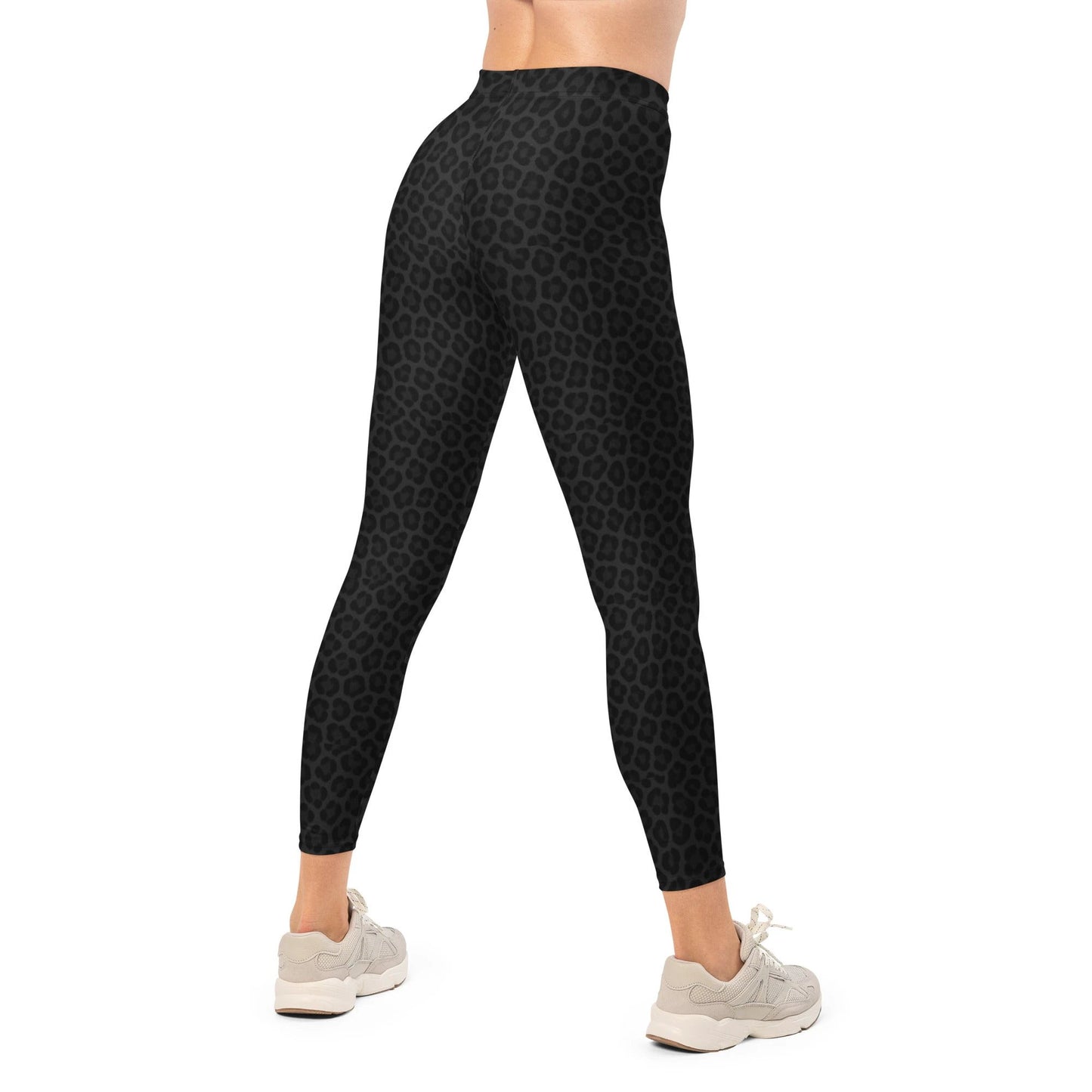 Black Panther Print Leggings by Coral Cove by Lakeshore Lifestyles
