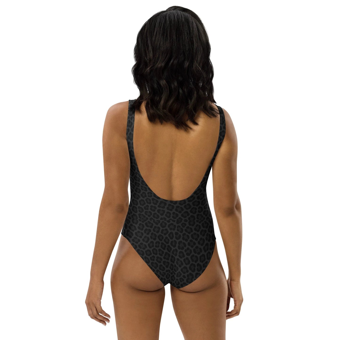 Black Panther Print One-Piece Swimsuit by Coral Cove by Lakeshore Lifestyles