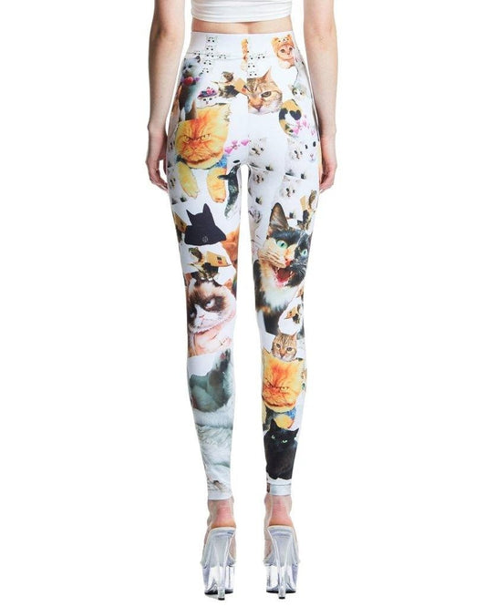 I Like Cats and So Do You Leggings by Cats n Scribbles