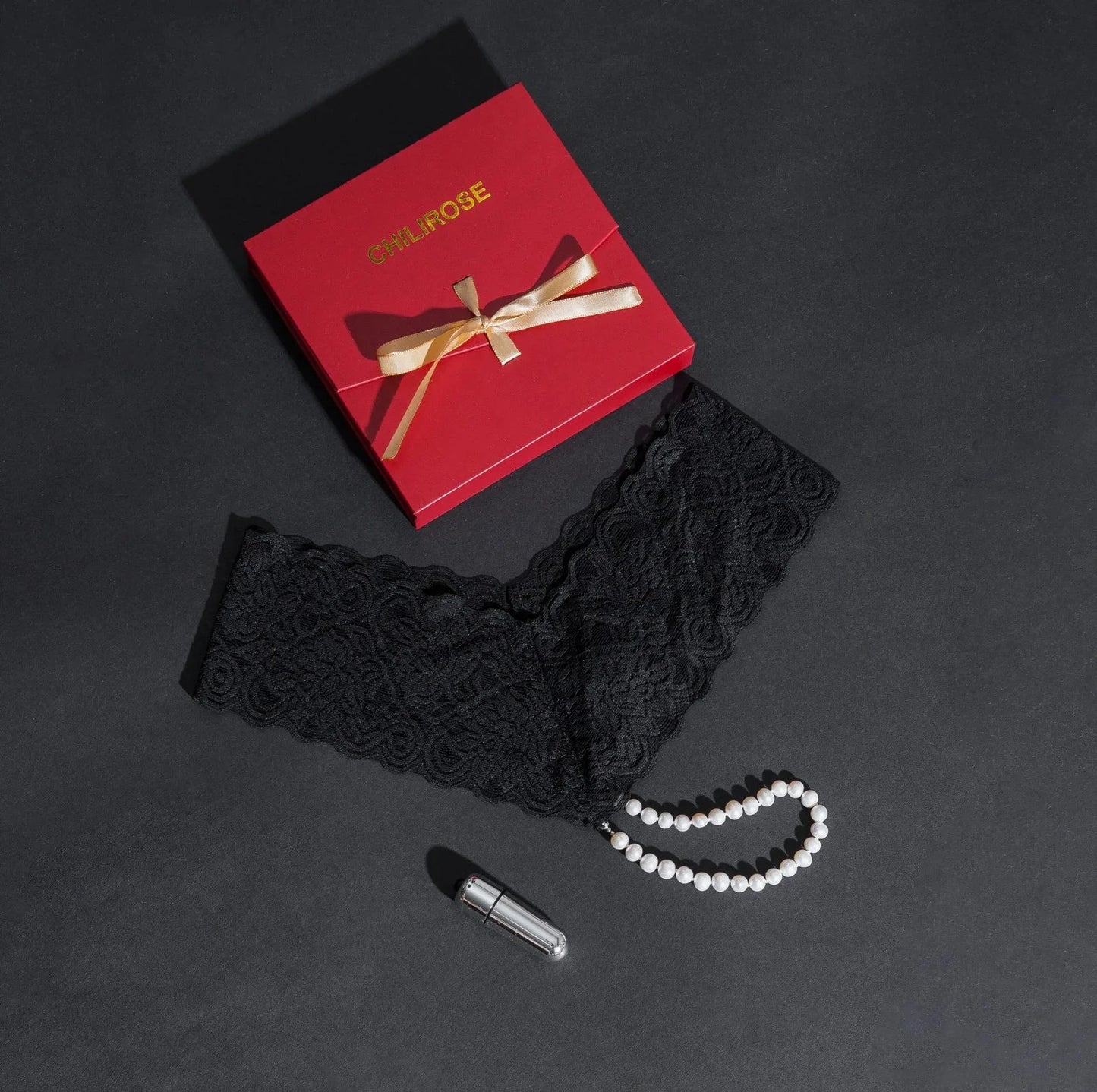 Sexy Pearl String Lace Panty Chilirose Sultry Edge by Chilirose