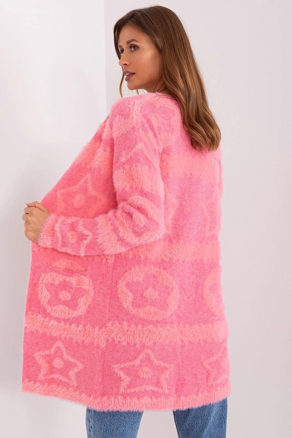 Relaxed Textured Cardigan For Everyday Comfort And Freedom by AT