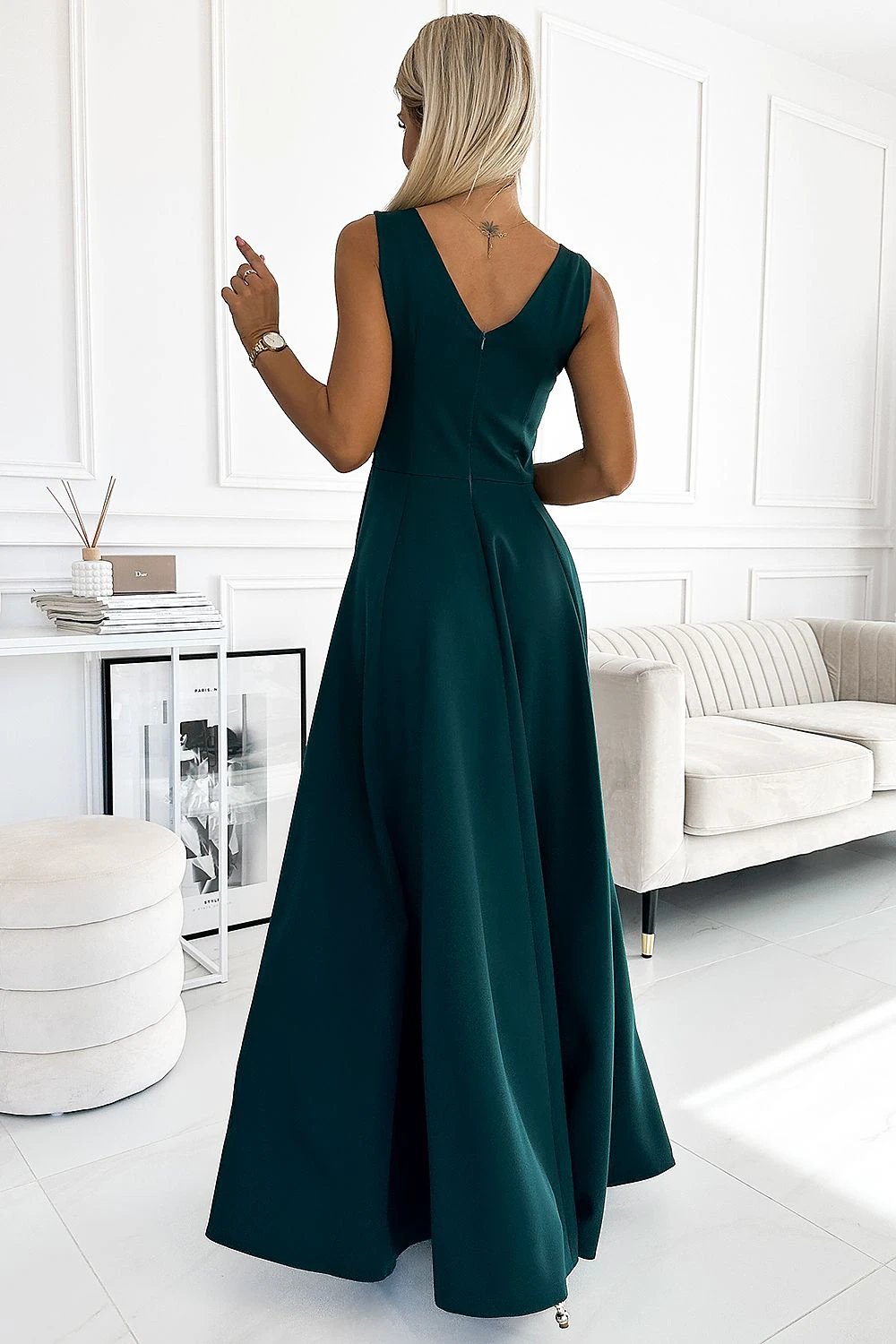 Long dress model 131669 Numoco by Numoco