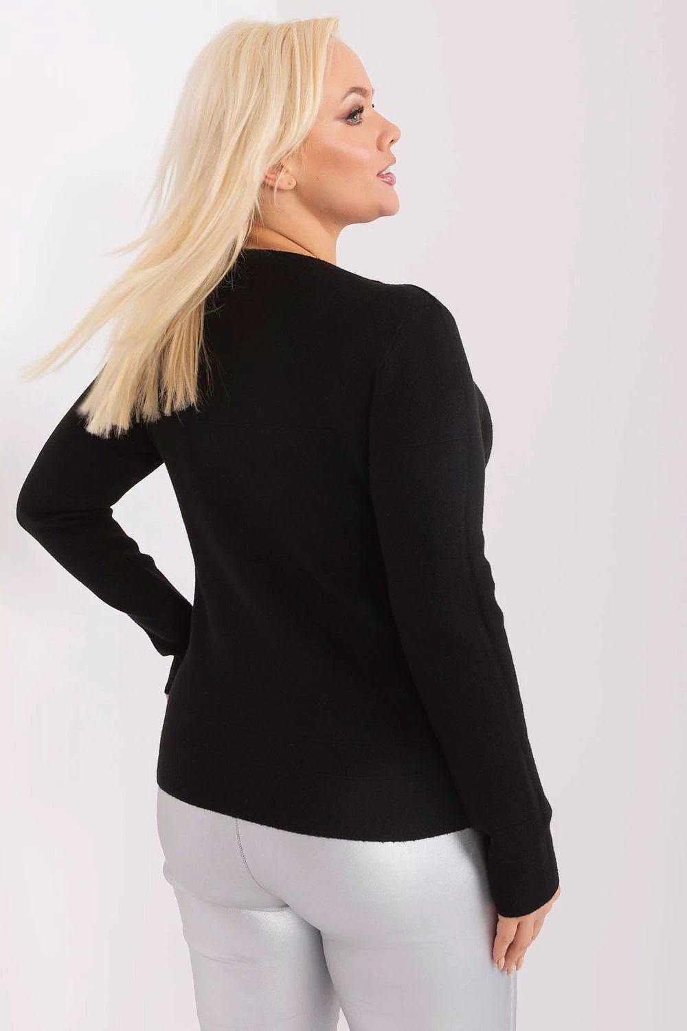 Women's Plus Size Viscose Jumper Sweater - Soft, Comfortable Long Sleeve for Daily Wear by Factory Price