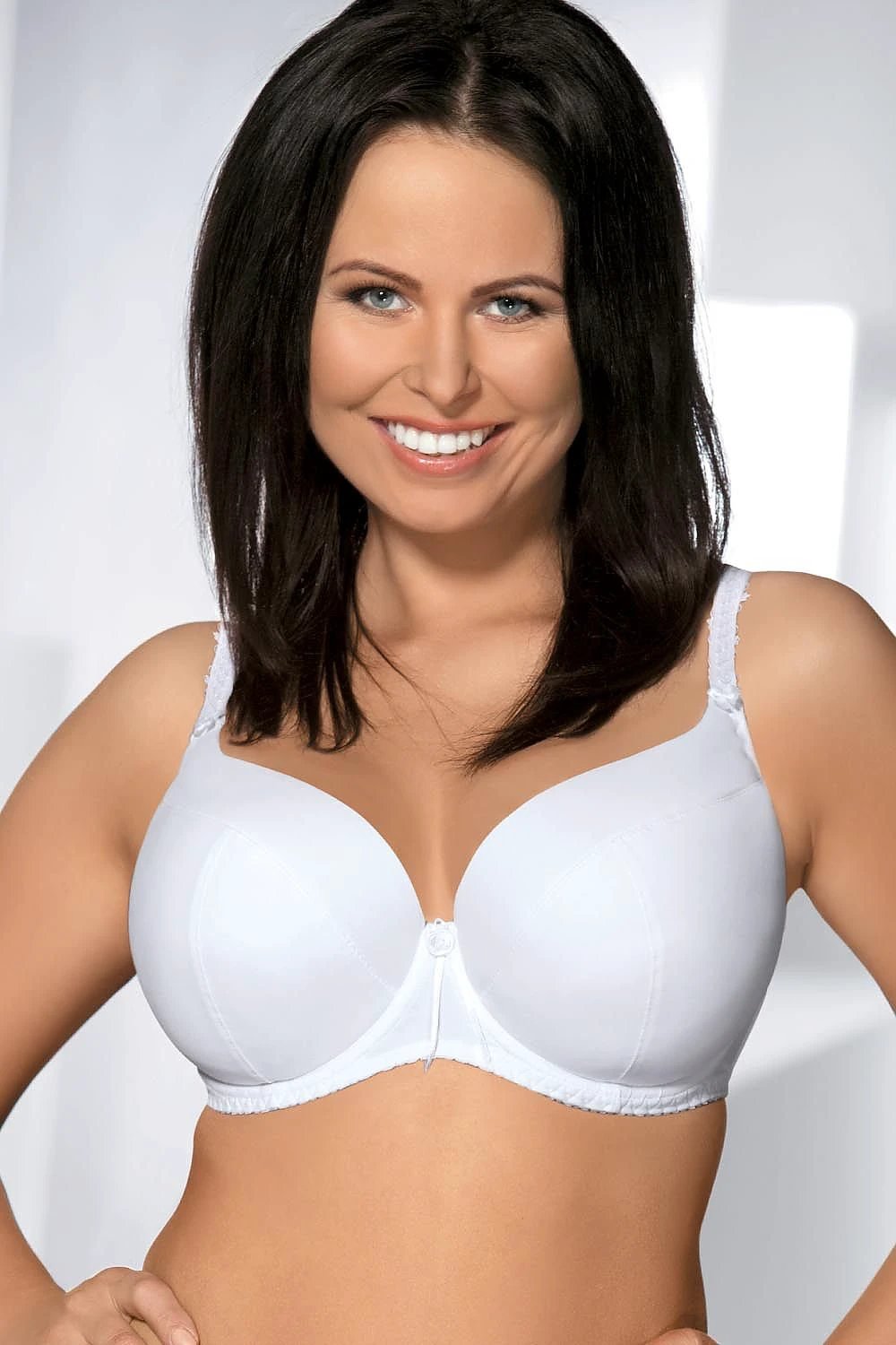 Ava Padded Bra - Smooth Microfiber Fabric with Adjustable Straps and Underwiring for Enhanced Comfort by Ava