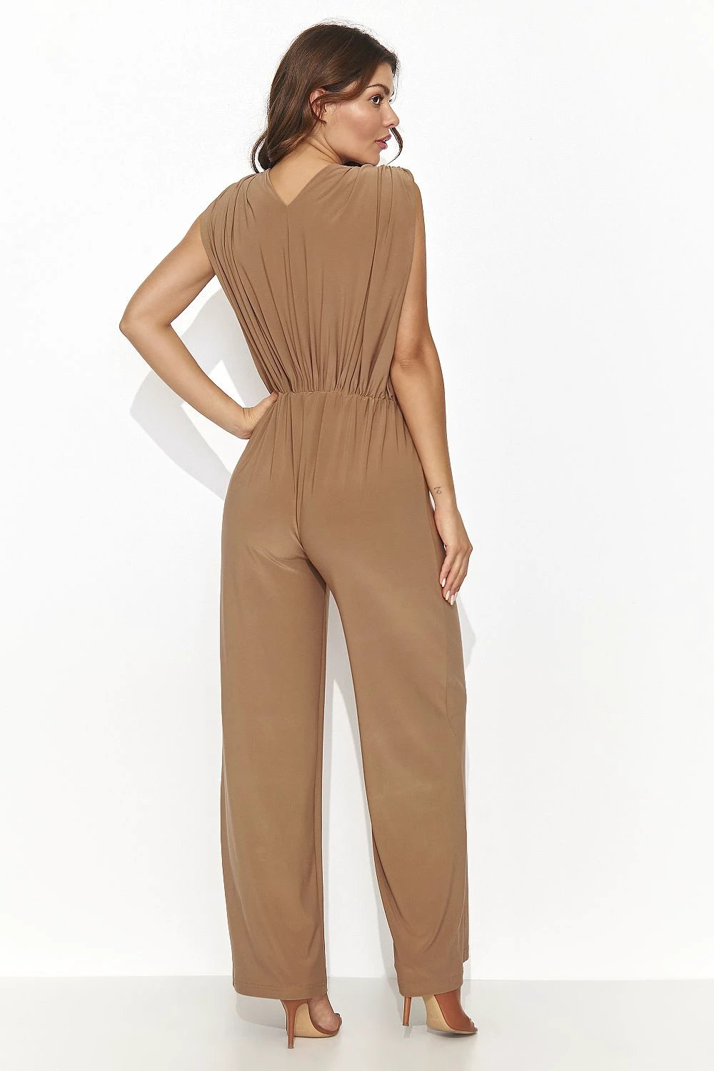 Numinou Womens Jumpsuit Elegant Heart Neckline Six Colors by Numinou