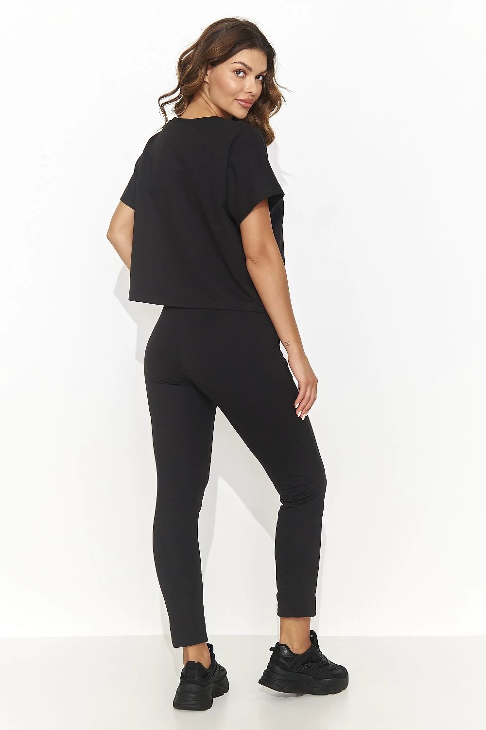 Numinou Knit Set Oversize Shirt With Wide Leg Pants by Numinou