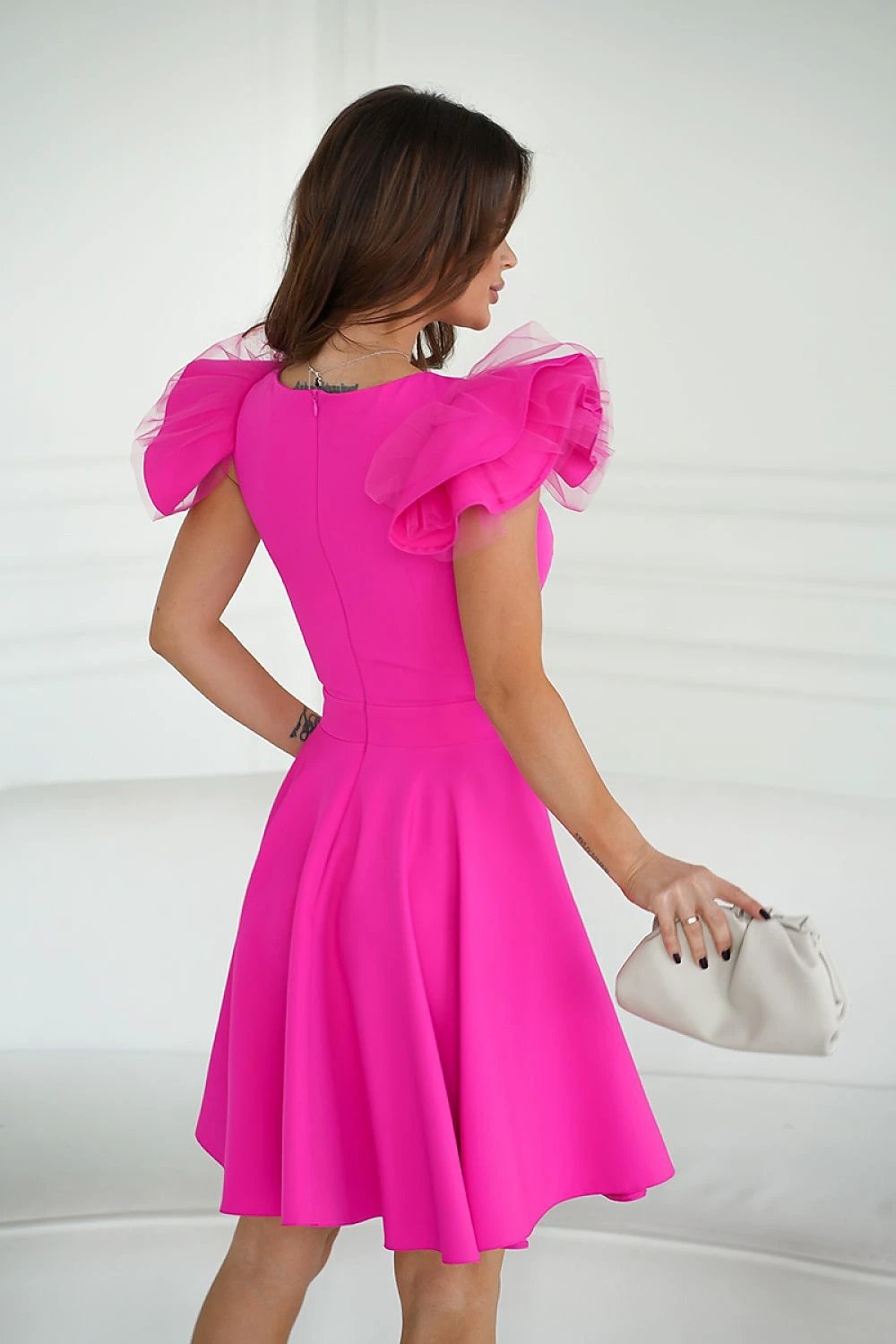 Bicotone Cocktail Dress - Elegant Design With Waist-Emphasizing Fit For Parties by Bicotone