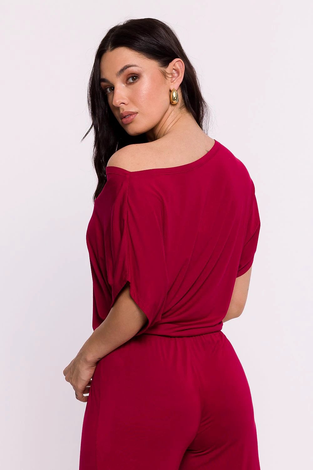 BeWear Women's Viscose Knit Blouse - Elegant and Comfortable Design for Any Occasion by BeWear