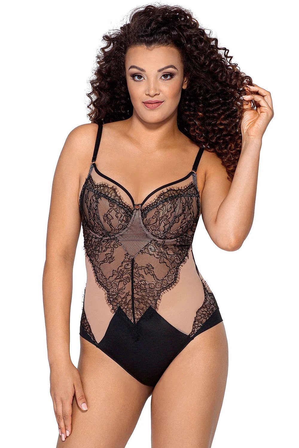 Ava Shapewear Body - Elegant Lace Bodysuit with Underwired Cups, Adjustable Straps, and Ultimate Comfort for a Perfect Fit by Ava