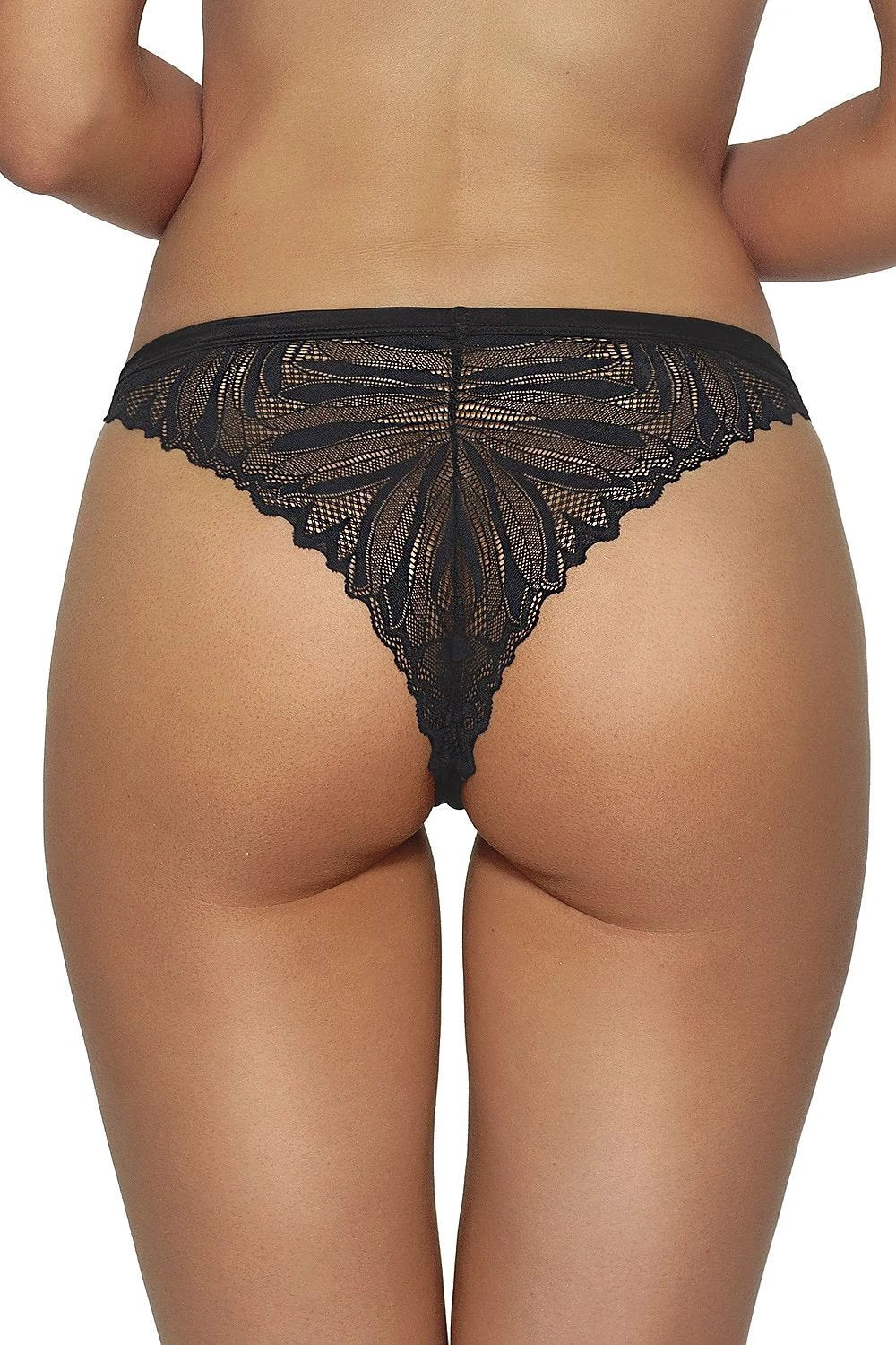 Ava Yasemin 2106/B Women's Brazilian Style Panties - Delicate Feminine Cut-Out Back Design for Enhanced Silhouette by Ava