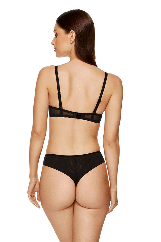 Eyelash Lace Triangle Soft-Cup Bra — product view 2