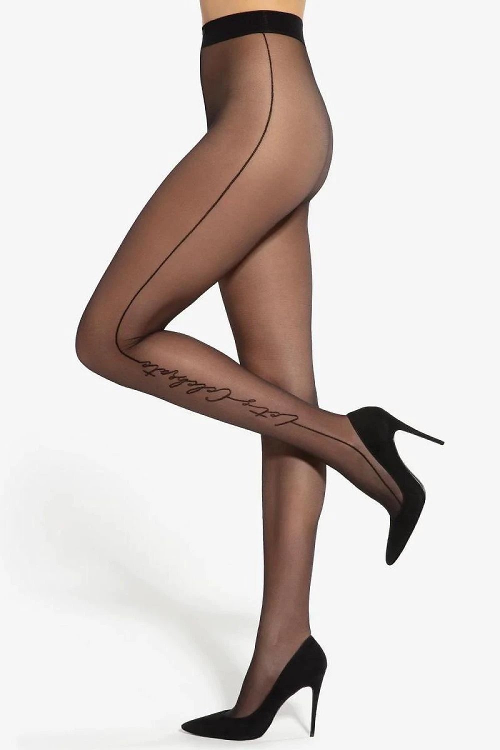 Gatta Women's Polyamide Tights - Comfortable Welt and Matte Finish with Imitation Seam by Gatta