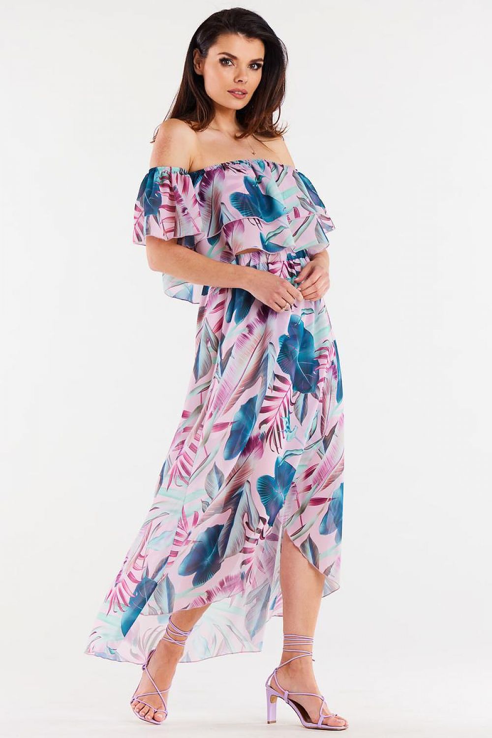 Long skirt model 196621 awama