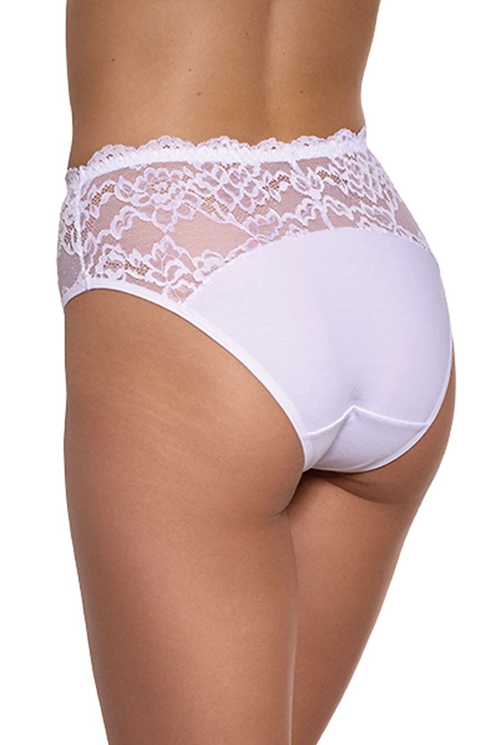 Gabidar Basic Fig Panties With Delicate Lace Trim Fit by Gabidar