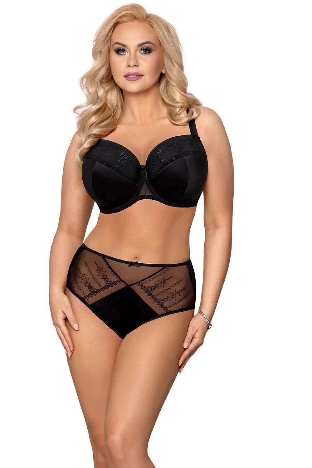 Vena Lingerie Women's Padded Full Cup Bra - Comfortable Foam Cups with Delicate Embroidery and Knit Fabric Design for Daily Wear by Vena