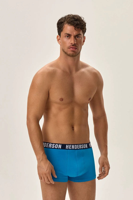 Henderson Jet Boxer Shorts - Comfortable Men's Three-Pack with Slim Fit and Geometric Pattern by Henderson