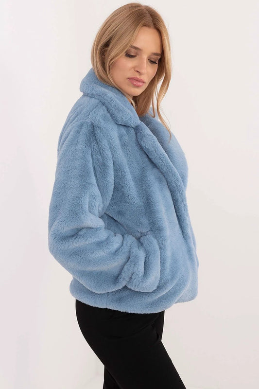 Jacket Factory Elegant Fur Jacket - Comfortable Viscose Design for Autumn-Winter Seasons by Factory Price