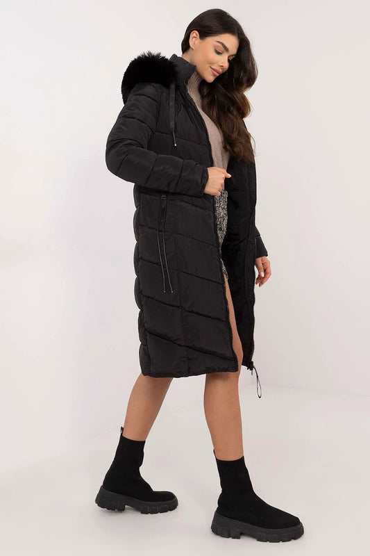 Jacket Factory Women's Long Knee-Length Down Jacket - Provides Excellent Warmth and Comfort for Autumn and Winter by Factory Price