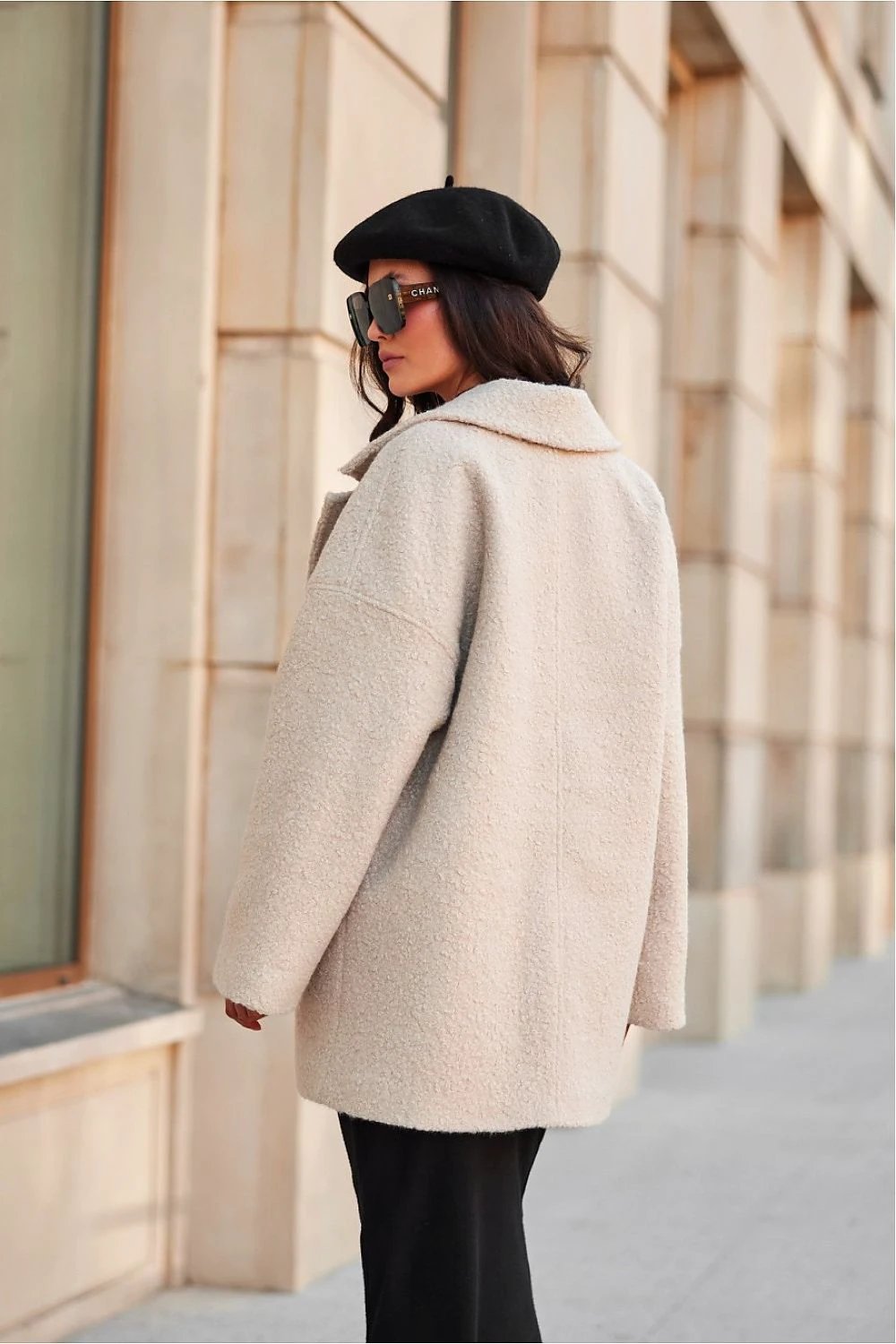 Roco Fashion Camila Jacket - Beige Insulated Warm Women's Winter Coat with Stylish Design by Roco Fashion