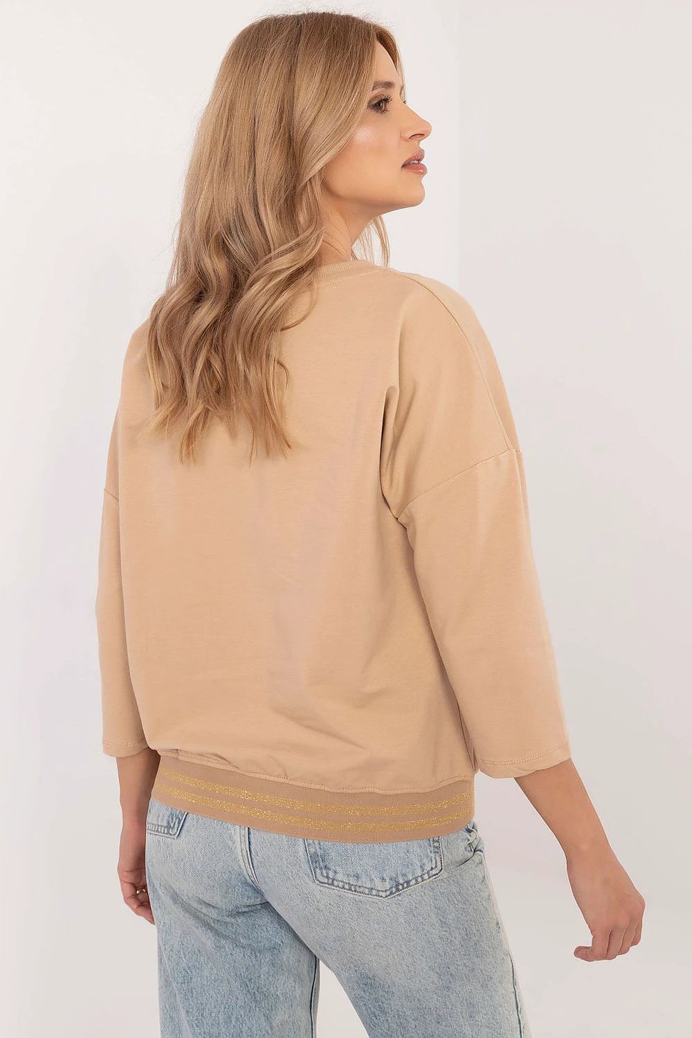 Blouse Factory Women's Casual Cotton Blouse - Comfortable Elastane Blend for Everyday Style and Freedom of Movement by Factory Price