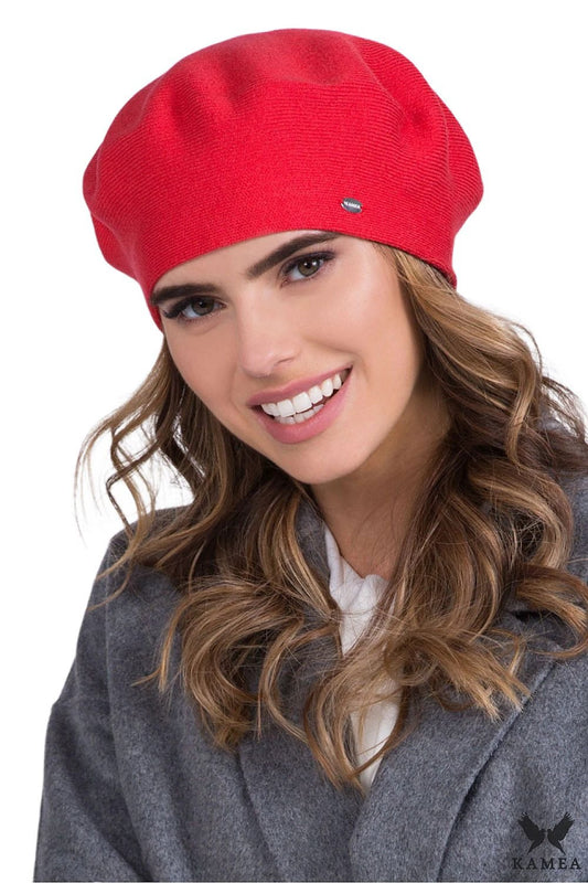 Inezz Women Fuchsia Beret Kamea Viscose Blend Lightweight by Kamea